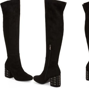 Women’s over the knee black boots